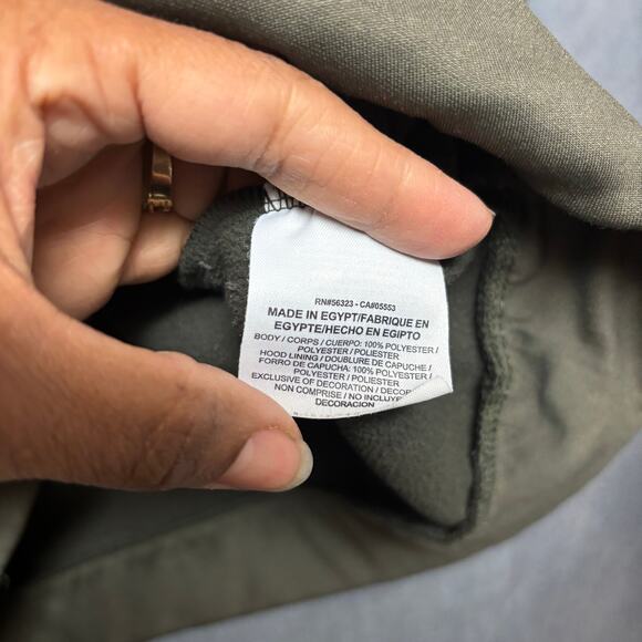 Nike Dri Fit Military Sweatshirt Embroidered Logo Swoosh Hooded Pullover Jumper - Picture 7 of 11